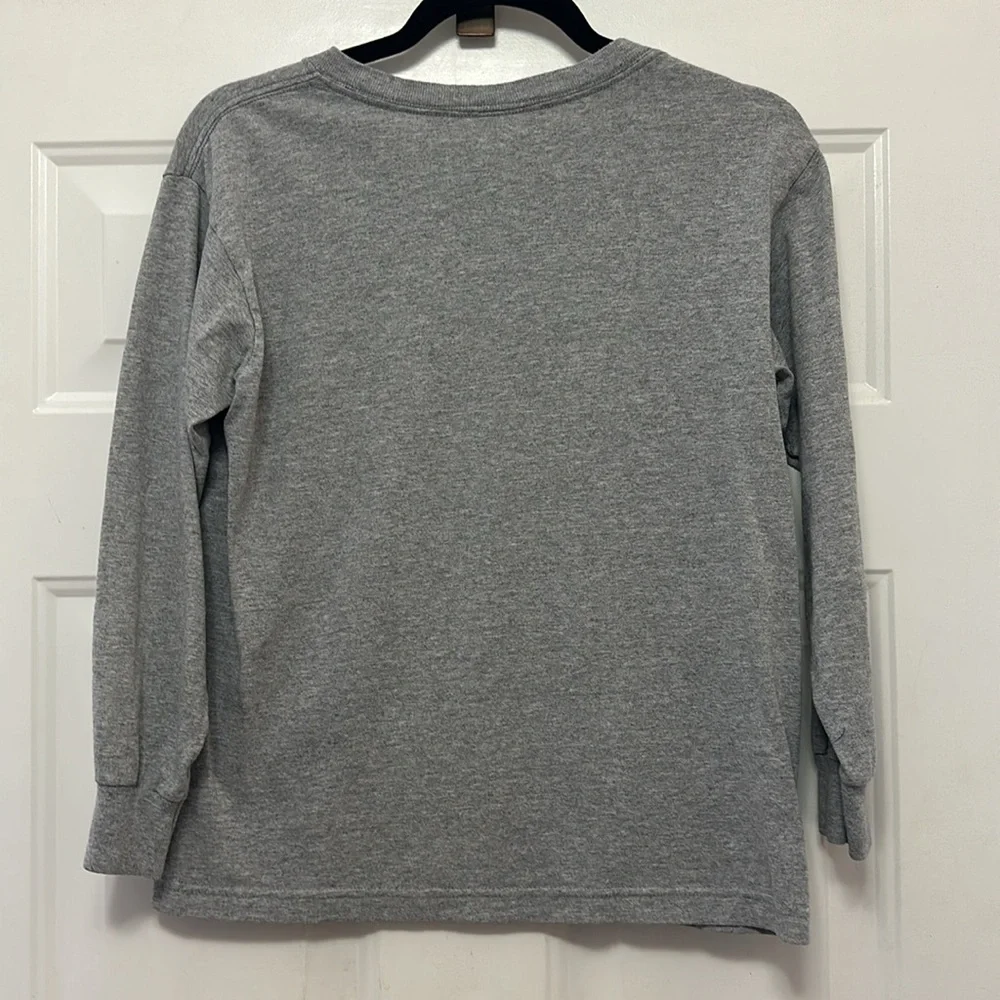 Defense Shirt Size Large Long Sleeve Gray - Picture 2 of 5